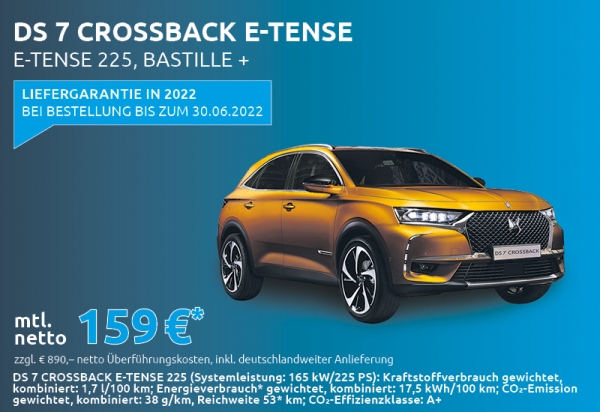 DS 7 Crossback E-Tense